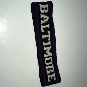 A Baltimore ravens headband